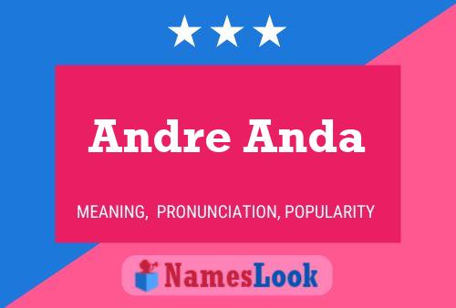 Andre Anda Namensposter