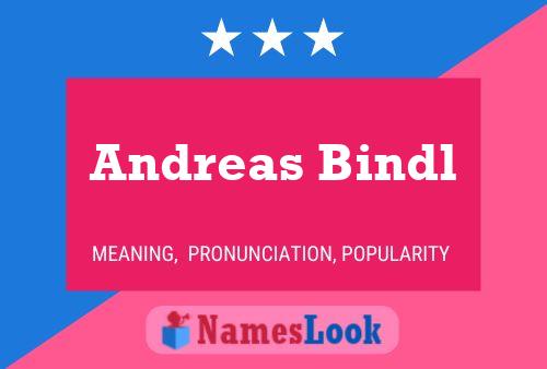 Andreas Bindl Namensposter