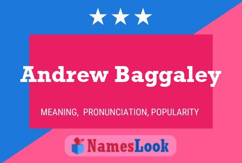 Andrew Baggaley Namensposter