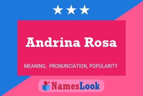 Andrina Rosa Namensposter