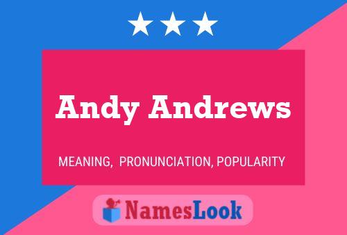 Andy Andrews Namensposter