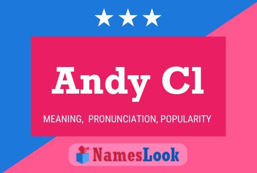 Andy Cl Namensposter