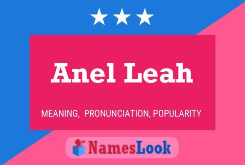 Anel Leah Namensposter