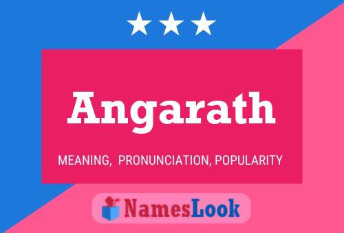 Angarath Namensposter