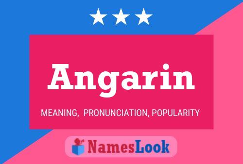 Angarin Namensposter