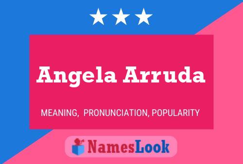 Angela Arruda Namensposter