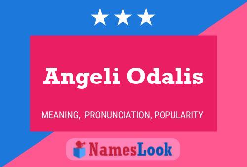 Angeli Odalis Namensposter