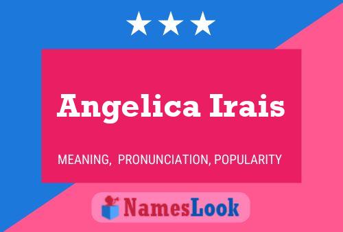 Angelica Irais Namensposter