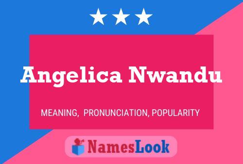 Angelica Nwandu Namensposter