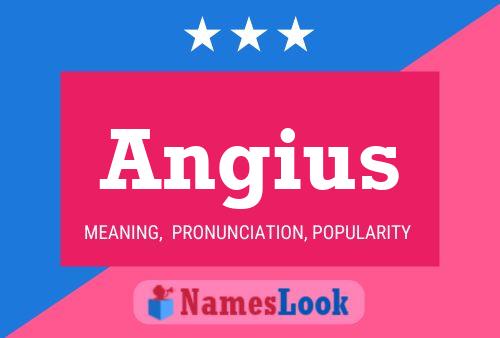 Angius Namensposter