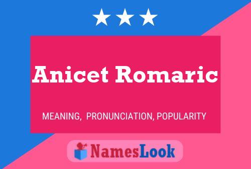 Anicet Romaric Namensposter