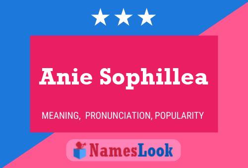 Anie Sophillea Namensposter