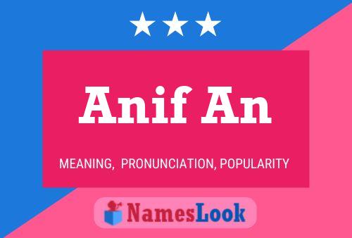 Anif An Namensposter