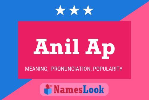 Anil Ap Namensposter