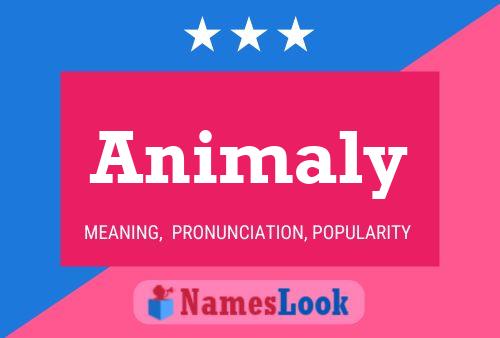 Animaly Namensposter