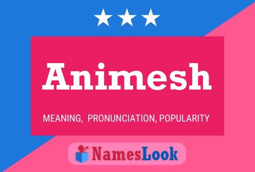 Animesh Namensposter