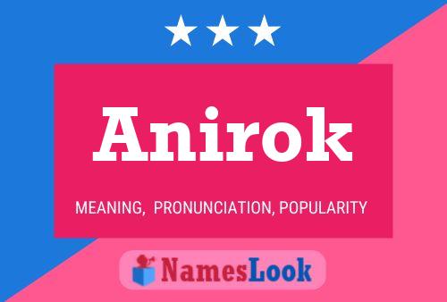 Anirok Namensposter