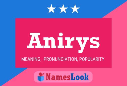 Anirys Namensposter