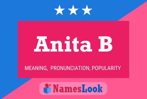 Anita B Namensposter