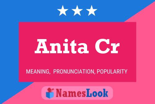 Anita Cr Namensposter