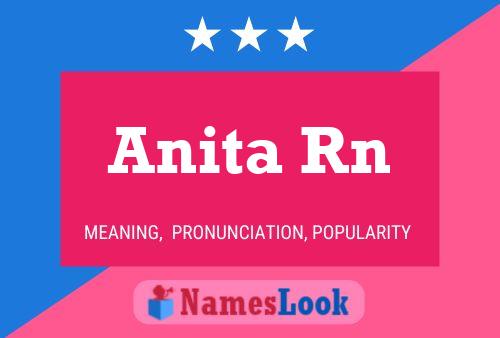 Anita Rn Namensposter