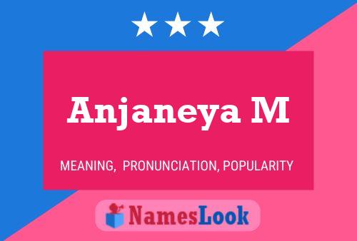 Anjaneya M Namensposter