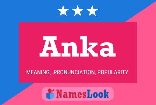 Anka Namensposter