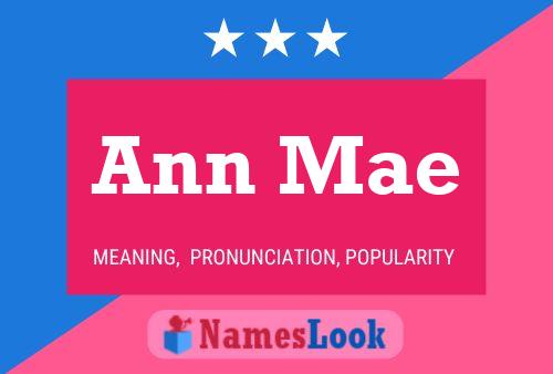 Ann Mae Namensposter