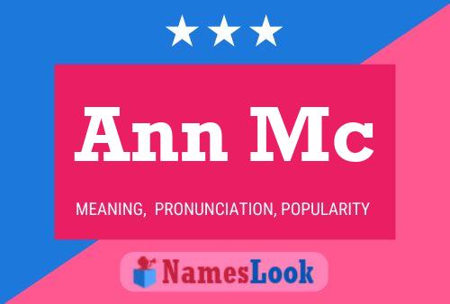 Ann Mc Namensposter