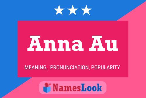 Anna Au Namensposter