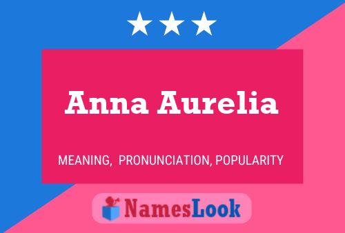 Anna Aurelia Namensposter