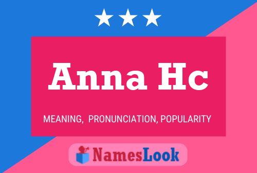 Anna Hc Namensposter