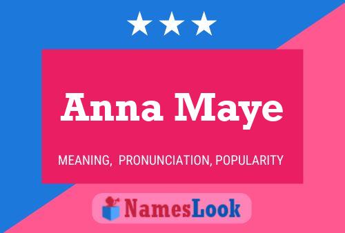 Anna Maye Namensposter