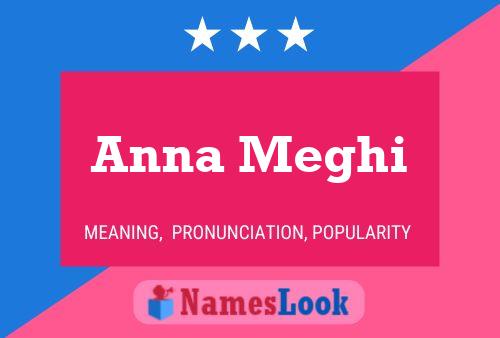 Anna Meghi Namensposter