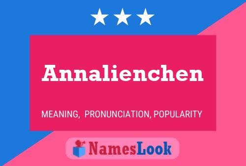 Annalienchen Namensposter