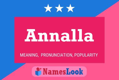 Annalla Namensposter