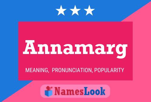 Annamarg Namensposter