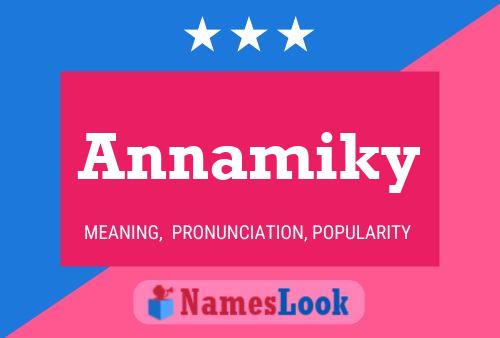 Annamiky Namensposter