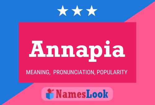 Annapia Namensposter