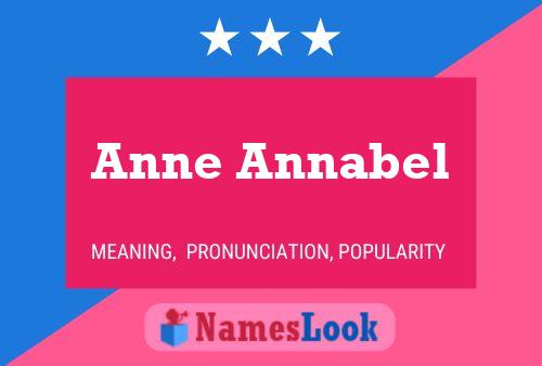 Anne Annabel Namensposter