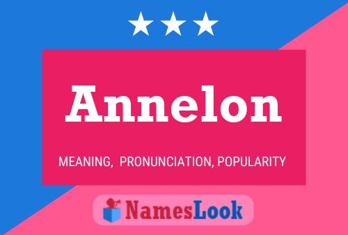 Annelon Namensposter