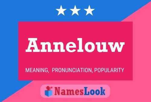 Annelouw Namensposter