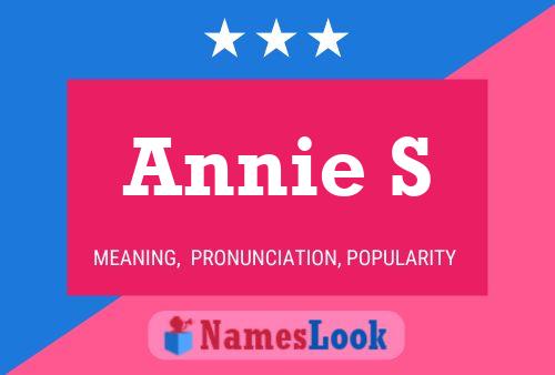 Annie S Namensposter