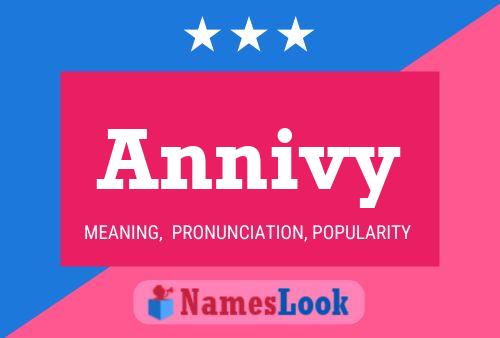 Annivy Namensposter