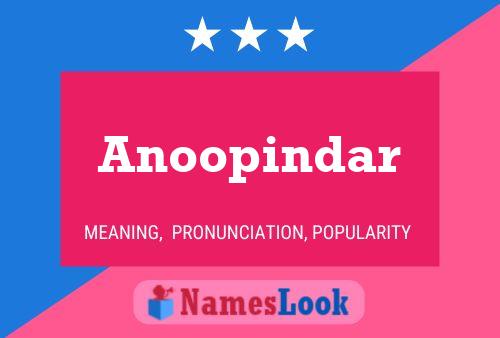 Anoopindar Namensposter