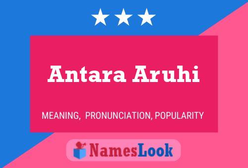 Antara Aruhi Namensposter