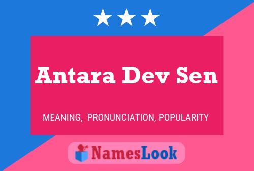 Antara Dev Sen Namensposter