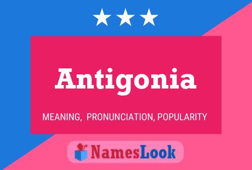 Antigonia Namensposter