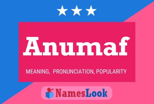 Anumaf Namensposter