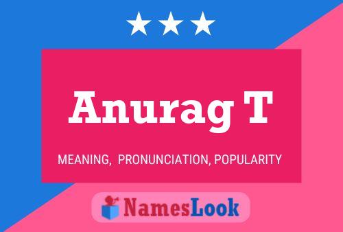 Anurag T Namensposter